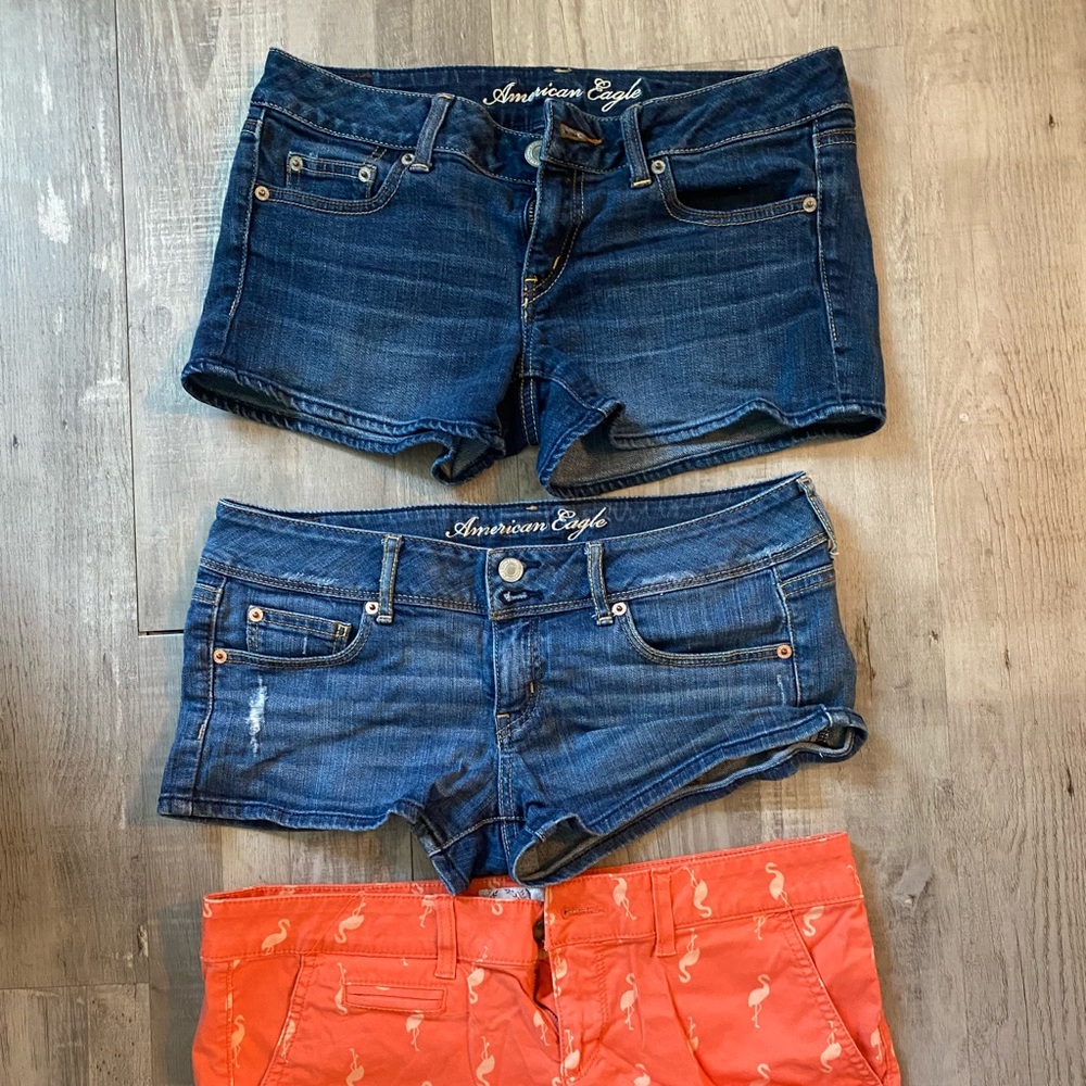 American Eagle jean shorts size 8
